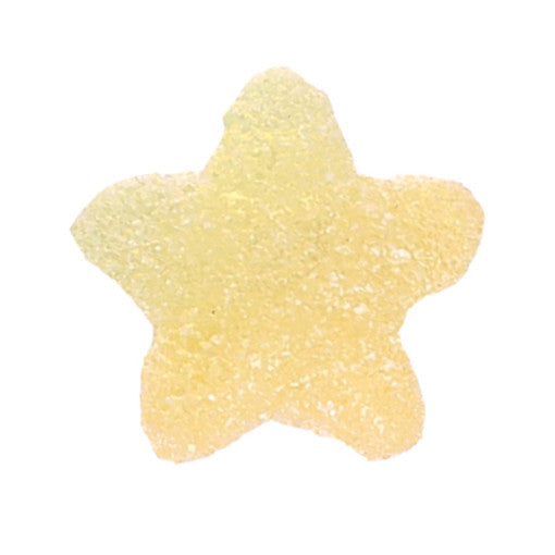 Yellow Glitter Star