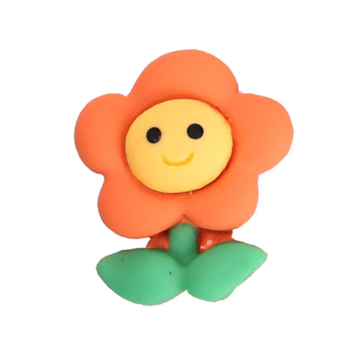 Orange Flower Smiley