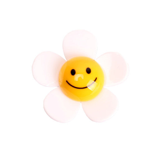 White Smiley Flower Small