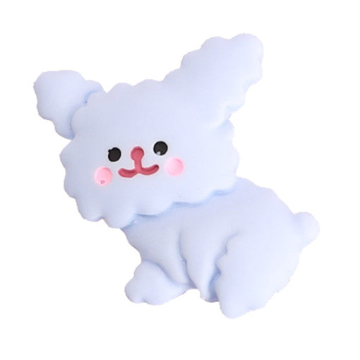 Light Blue Bunny Jumping