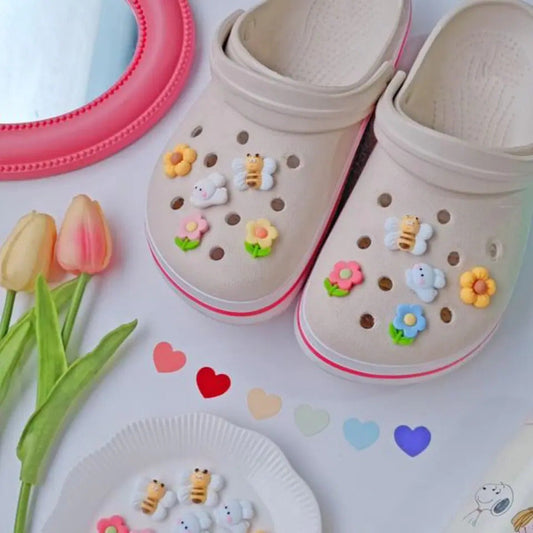 [10PCS] Flowers and Bees Set